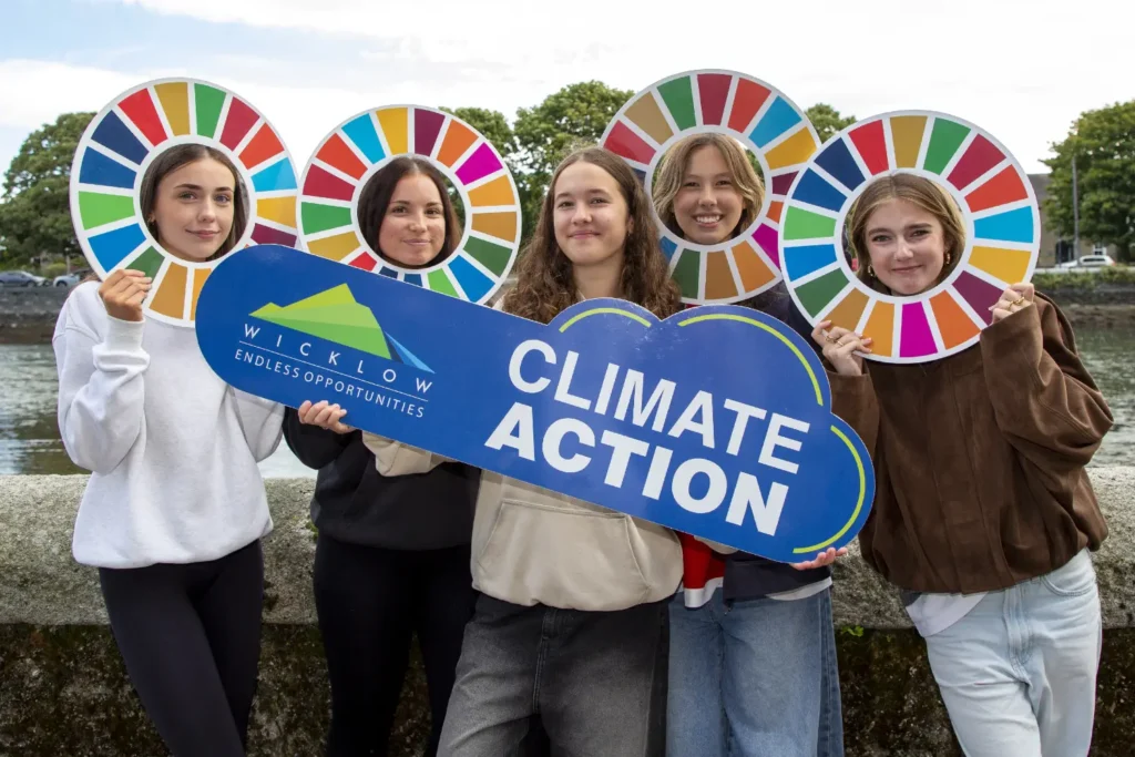 Students at Educate Together Secondary School Wicklow prepare for Climate Future Conference